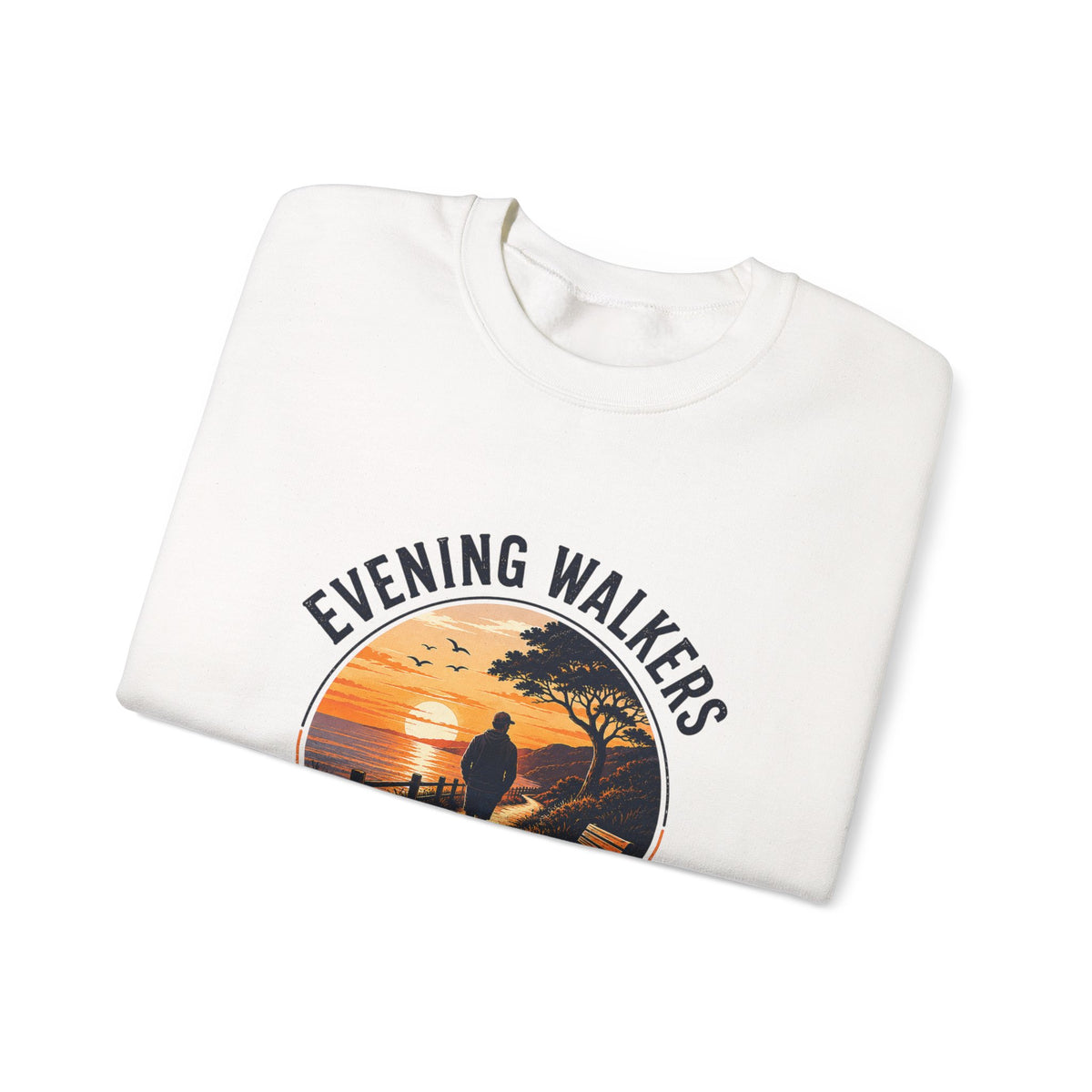 Evening Walkers Sweatshirt — "Just One More Sunset Walk" Crewneck