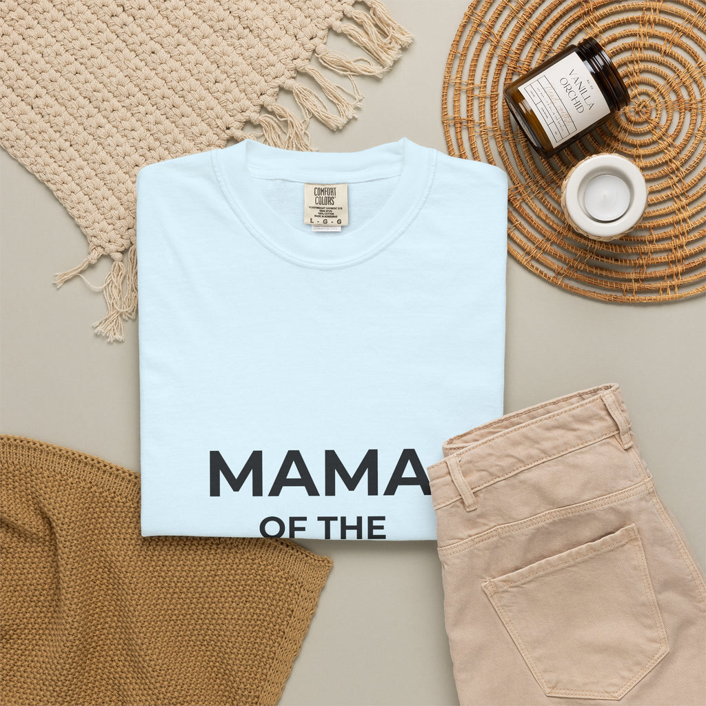 Mama of the Birthday Dude T-Shirt — Funny Mom Birthday Tee