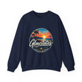 Glowstates Sunset Crewneck Sweatshirt — Tropical Palm Beach Vintage Graphic