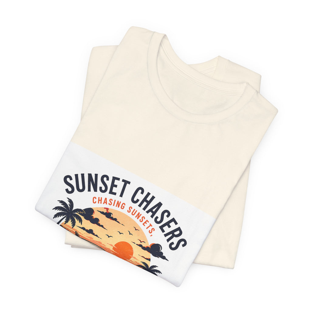 Sunset Chasers Tee — "Avoiding Responsibilities" Retro Camper Beach T‑Shirt
