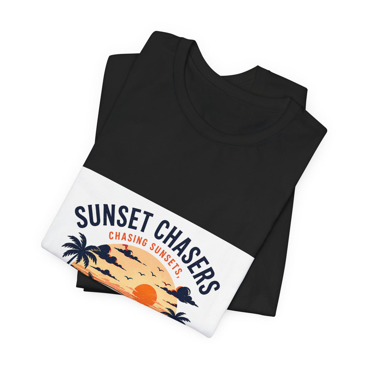 Sunset Chasers Tee — "Avoiding Responsibilities" Retro Camper Beach T‑Shirt