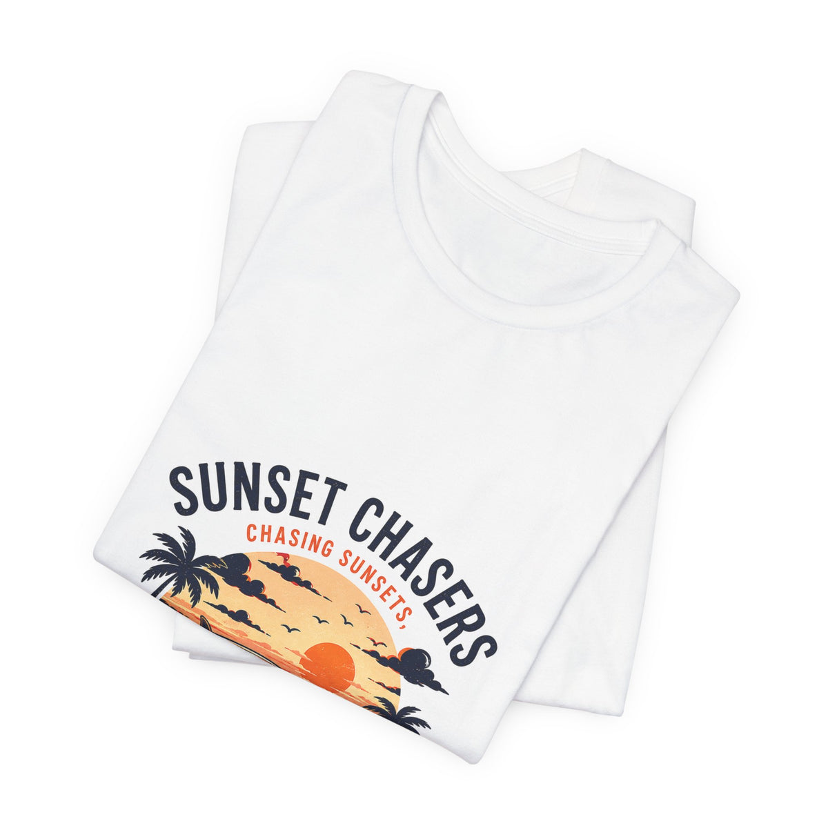 Sunset Chasers Tee — "Avoiding Responsibilities" Retro Camper Beach T‑Shirt