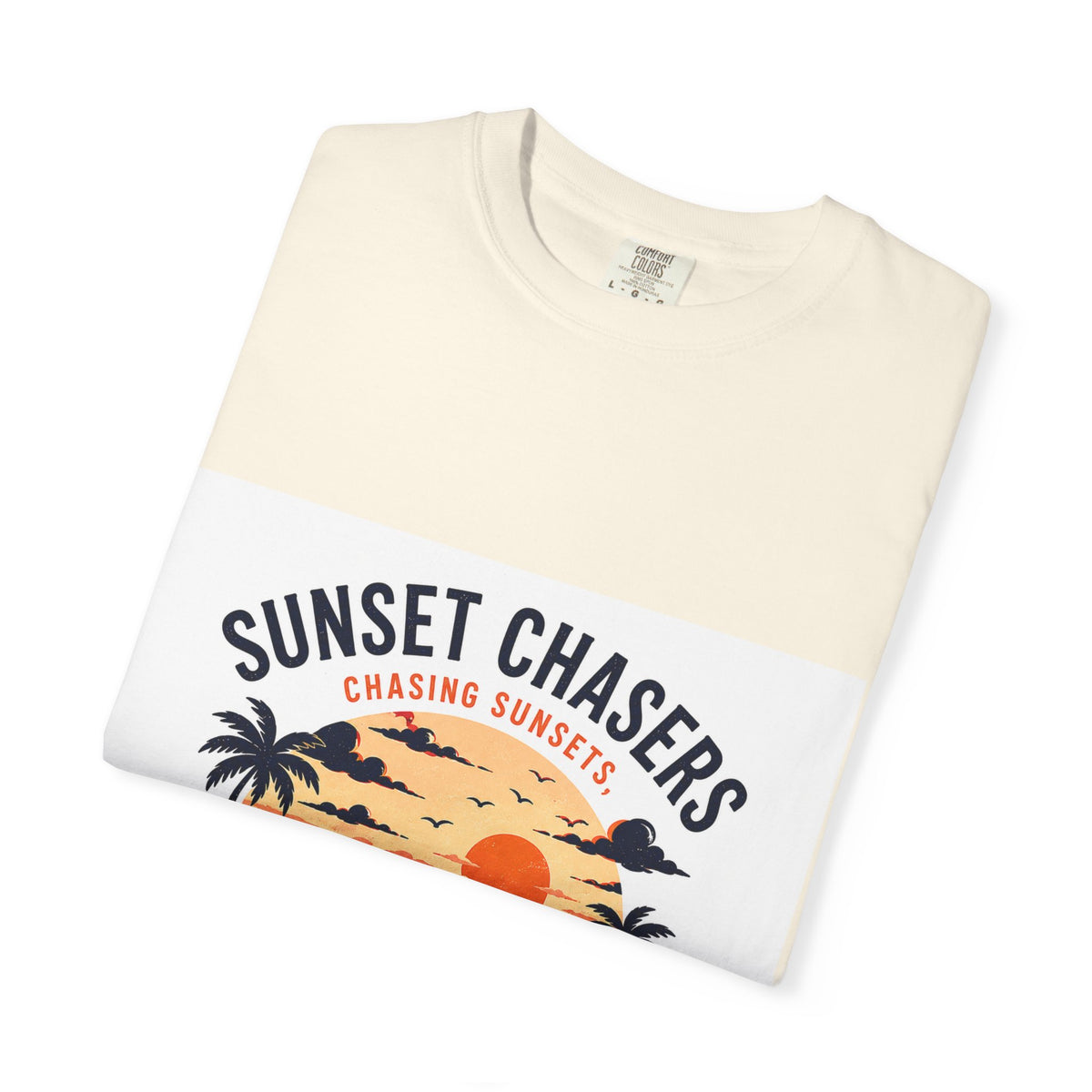 Sunset Chasers T-Shirt — 'Avoiding Responsibilities' Retro Van Beach Tee