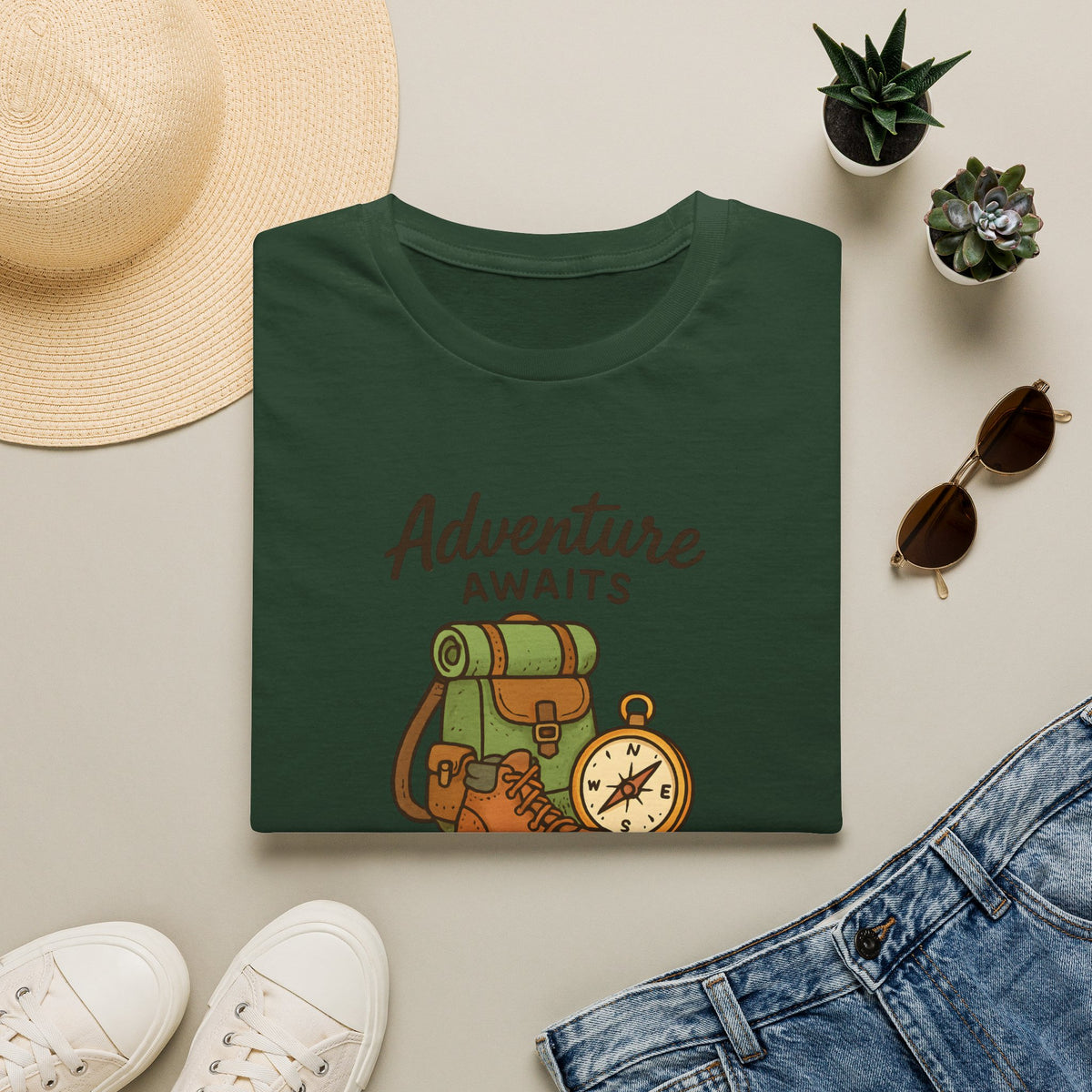 Backpacking Adventure Ahead T-Shirt