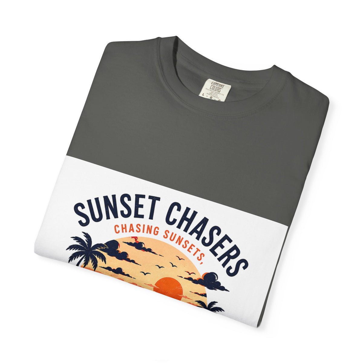 Sunset Chasers T-Shirt — 'Avoiding Responsibilities' Retro Van Beach Tee