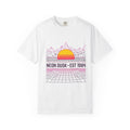 Neon Dusk EST 1984 Retro Sunset T-Shirt
