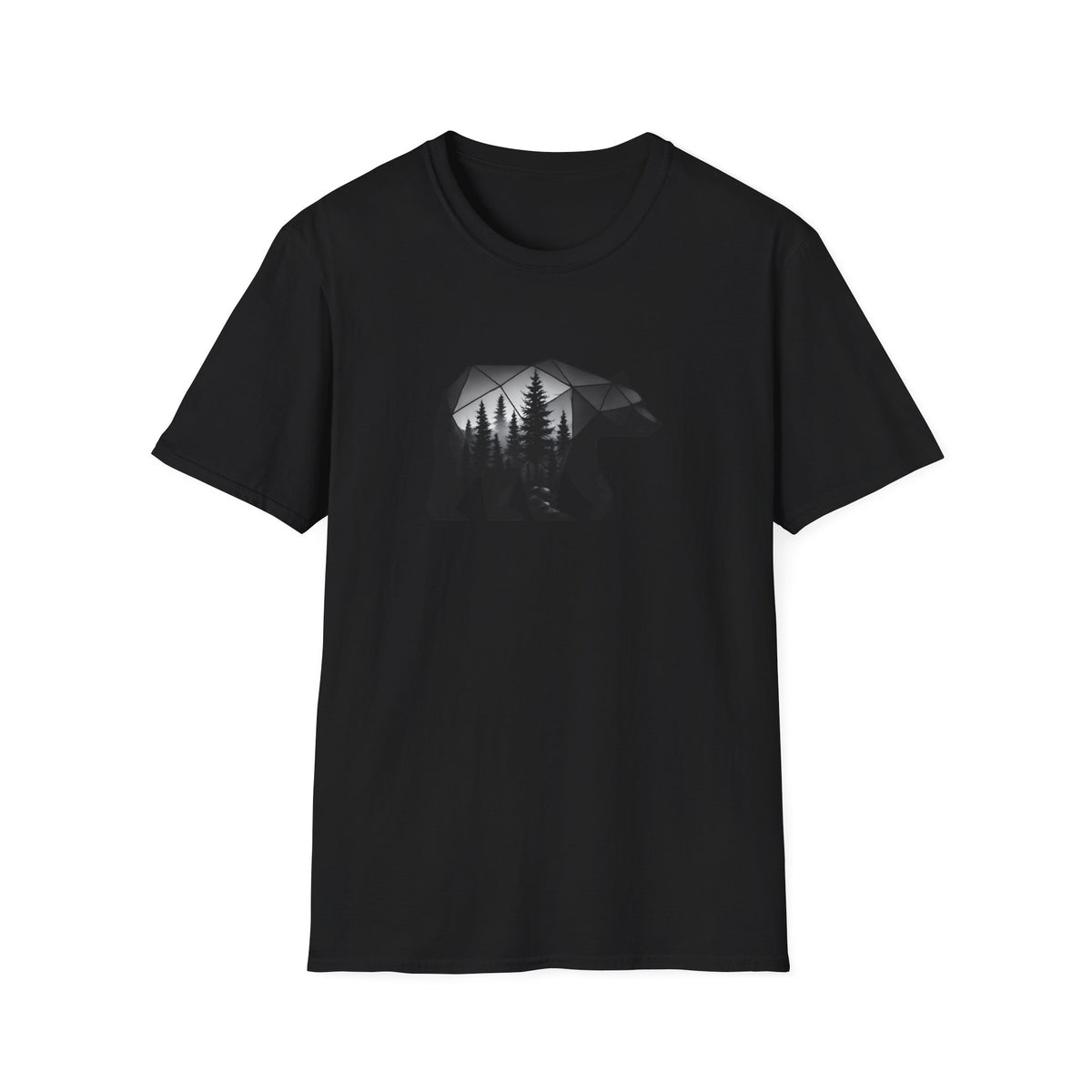 Geometric bear forest T-Shirt